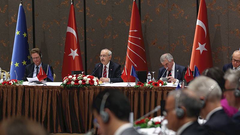 Kılıçdaroğlu, AB ülkelerinin büyükelçileri ile görüştü