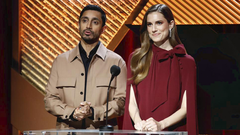 Samuel Goldwyn Theatre'da Akademi Başkanı Janet Jang'ın açılış konuşmasının ardından oyuncular Riz Ahmed ve Alison Williams, 23 kategorideki adayların isimlerini açıkladı.