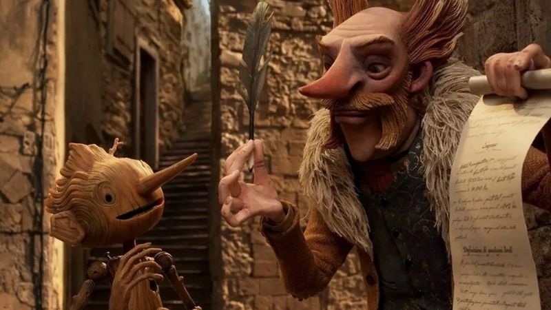 En iyi animasyon: Guillermo del Toro’s Pinocchio, Marcel the Shell with Shoes On, Puss in Boots: THe Last Wish, The Sea Best, Turning Red