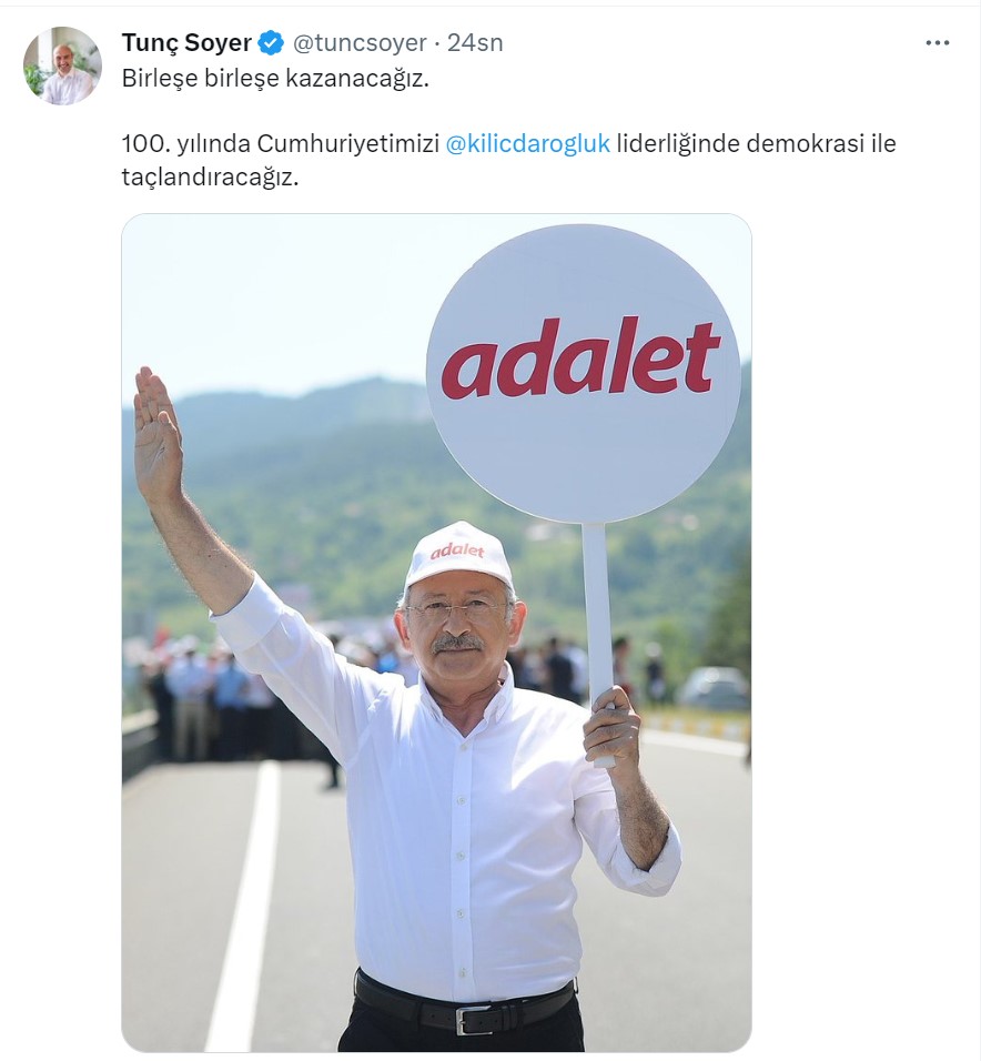 SİYASİLERDEN KILIÇDAROĞLU'NA TEBRİK MESAJLARI