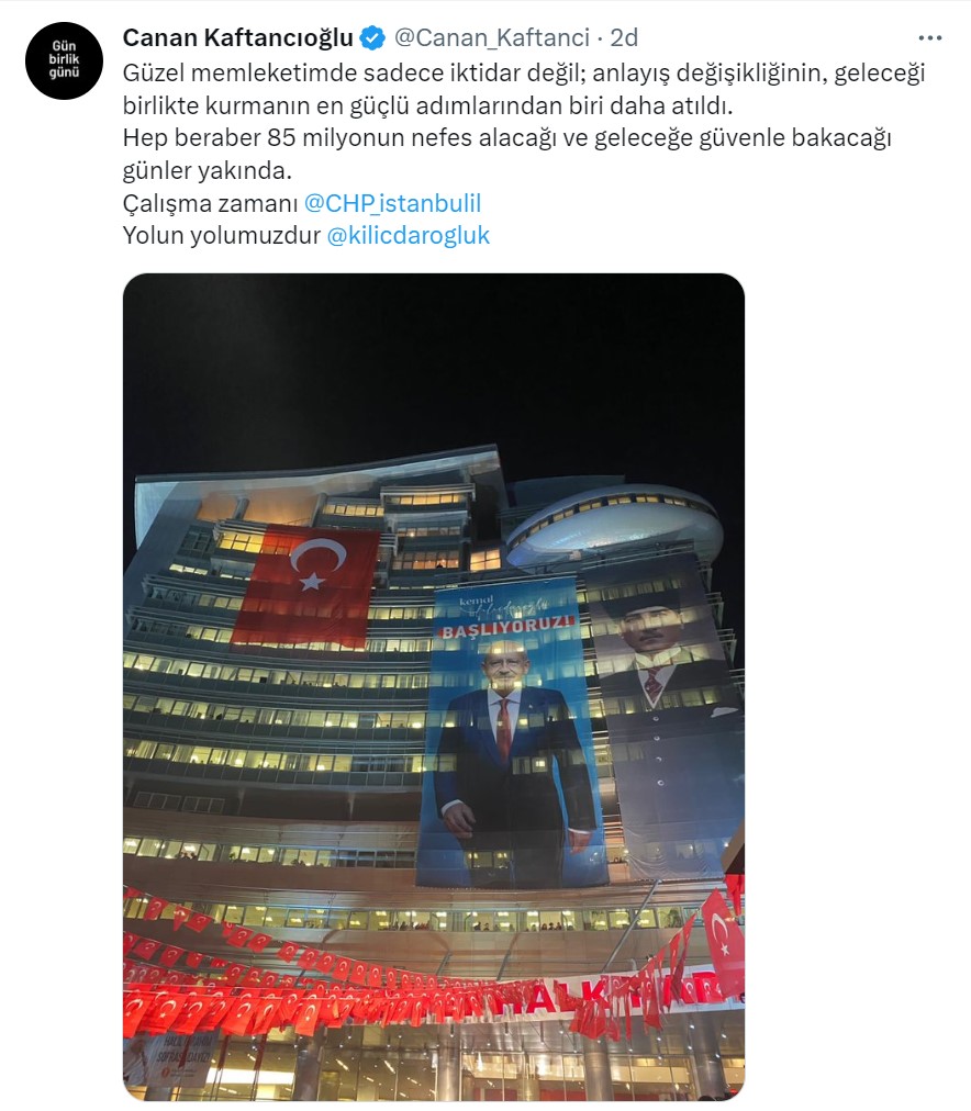 SİYASİLERDEN KILIÇDAROĞLU'NA TEBRİK MESAJLARI