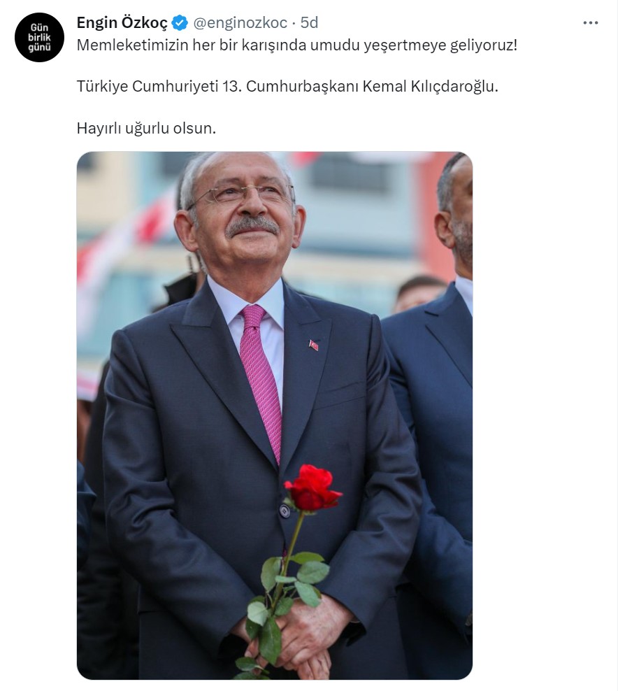 SİYASİLERDEN KILIÇDAROĞLU'NA TEBRİK MESAJLARI