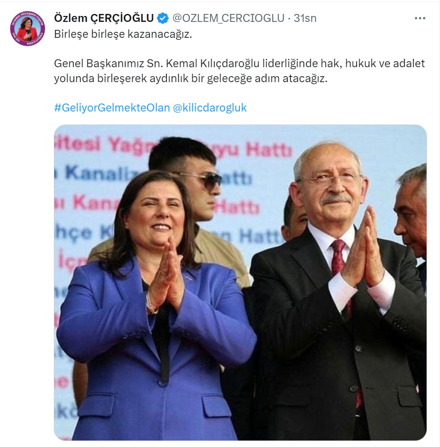 SİYASİLERDEN KILIÇDAROĞLU'NA TEBRİK MESAJLARI