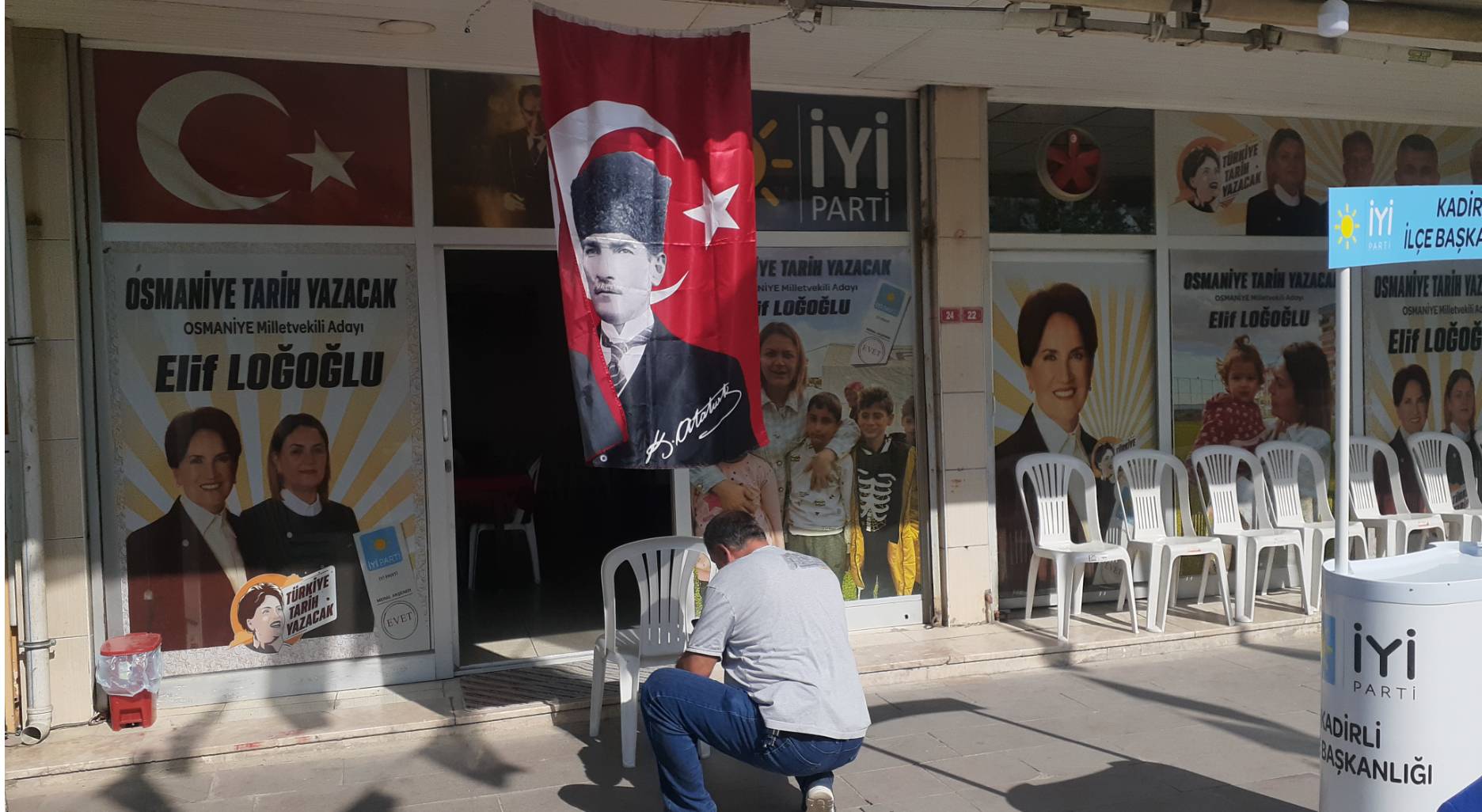 İyi Parti'nin seçim bürosunda boş kovan bulundu