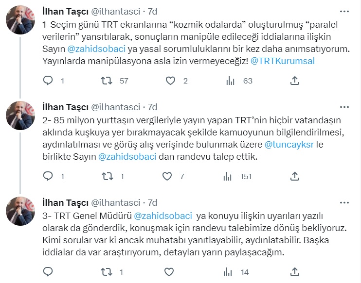 RTÜK üyesi TRT'den randevu talep etti: "Yayınlarda manipülasyona asla izin vermeyeceğiz" - Resim : 1