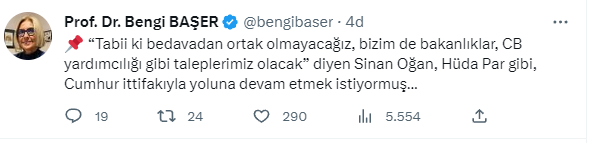 Sinan Oğan'ın Erdoğan'a desteğine tepki yağdı: "Bundan böyle ağzıyla kuş tutsa güvenilir siyasetçi olabilmesi imkansız"