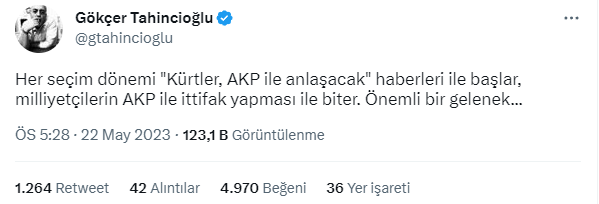 Sinan Oğan'ın Erdoğan'a desteğine tepki yağdı: "Bundan böyle ağzıyla kuş tutsa güvenilir siyasetçi olabilmesi imkansız"