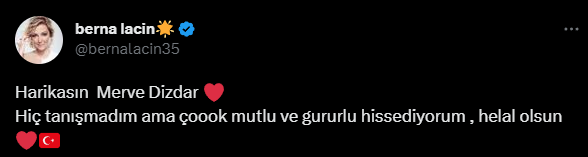 MERVE DİZDAR CANNES'TA ÖDÜLÜ ALDI, SOSYAL MEDYA AYAĞA KALKTI: "İYİ HABERLERİN BAŞLANGICI OLSUN"