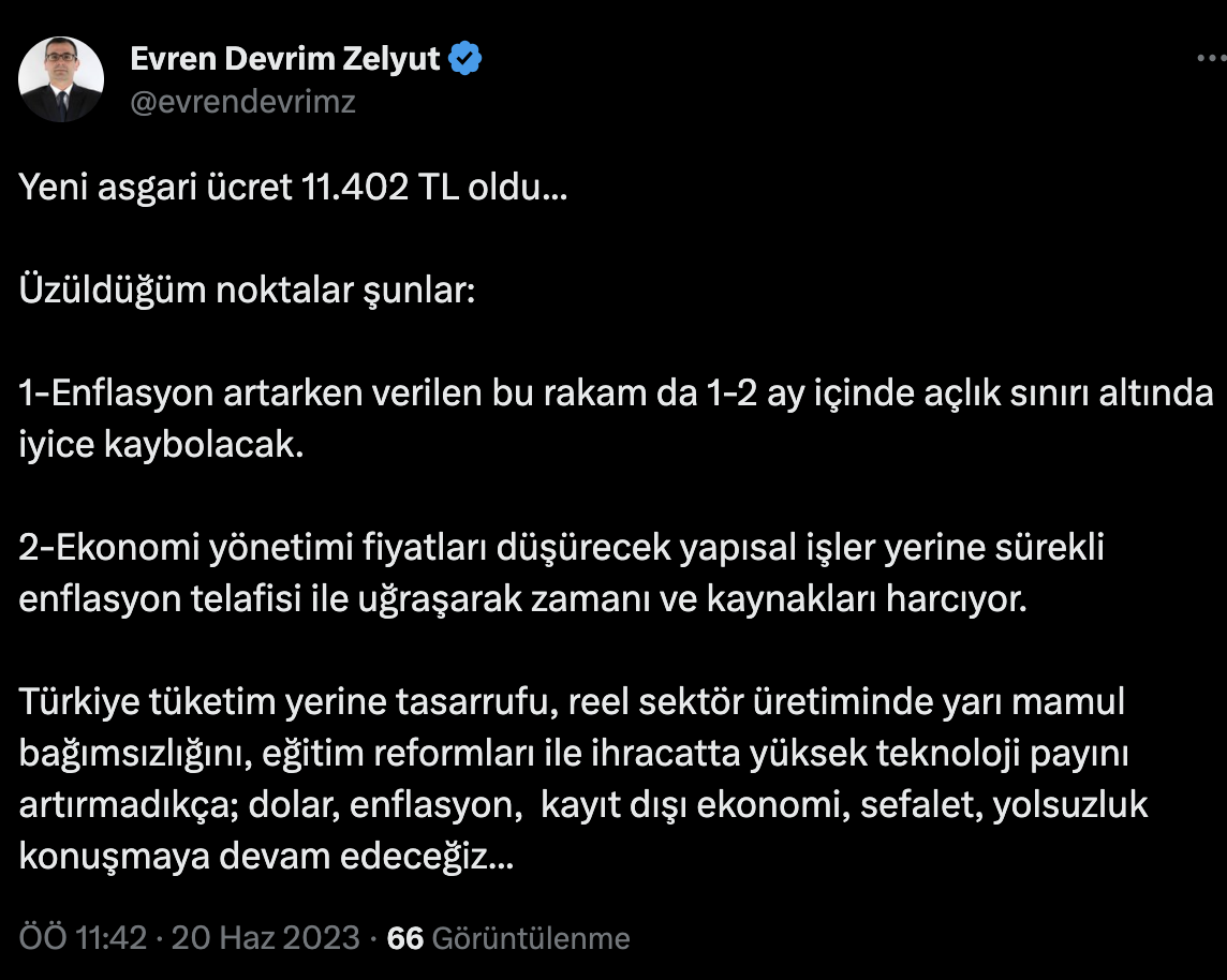 Ekonomistlerden, yeni asgari ücrete ilk tepkiler: 1-2 ay içinde açlık sınırı altında kaybolacak