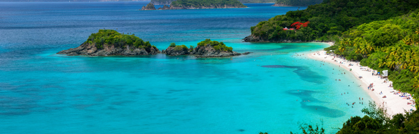 6. TRUNK BAY , ABD VIRJIN ADALARI