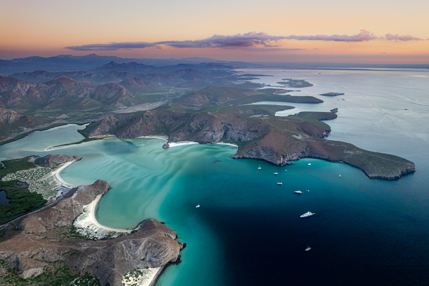 10. BALANDRA PLAJI , MEKSİKA