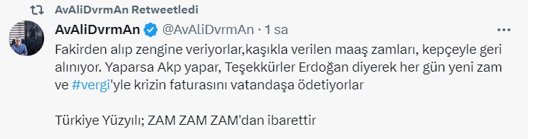 Zam yağmuruna sosyal medyadan tepki yağdı; 