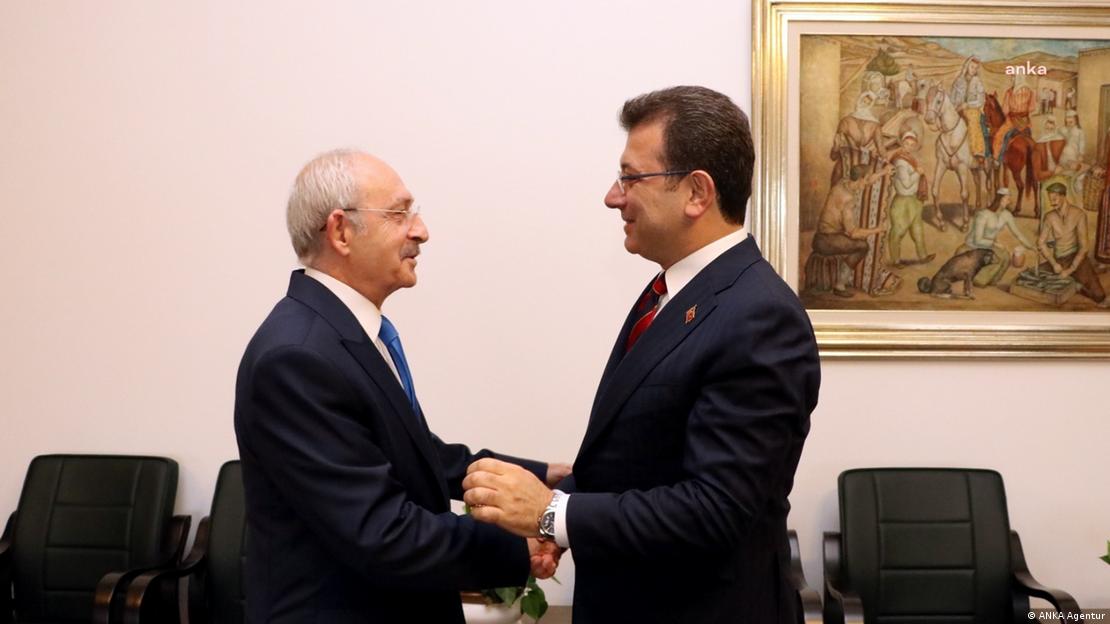 İmamoğlu ve CHP Genel Başkanı Kemal Kılıçdaroğlu