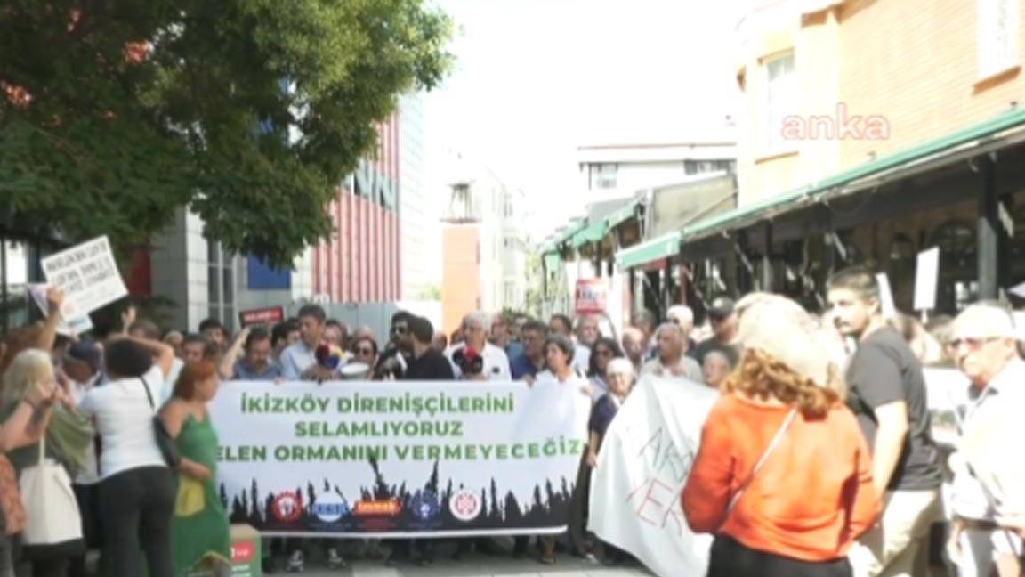 Köylüler ve yaşam savunucuları Akbelen ve Dikmece'den Ankara'ya geldi 