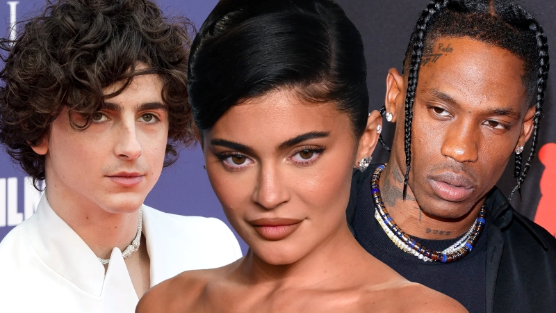 KYLİE JENNER VE TİMOTHİEE CHALAMET AŞKI BELGELENDİ; O KONSERDE ESKİ EŞİ TRAVİS SCOTT DA VARDI
