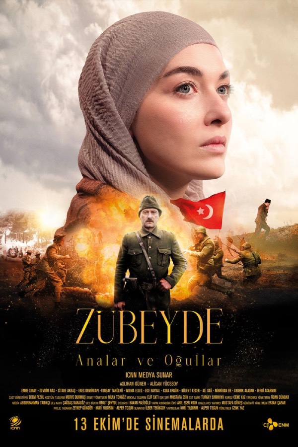 Zübeyde, Analar ve Oğullar: Film, Zübeyde Hanım'ın oğlu Mustafa Kemal ile olan diyaloğu ve Mustafa Kemal'in bir direnişin lideri olma yolunda ilerlerken gösterdiği dirayeti anlatıyor.  Yapım, Gazi Mustafa Kemal Atatürk'ün hakkında pek bilgi sahibi olmadığımız annesi Zübeyde Hanım'ın, savaşlar, salgın hastalıklar, göçler ve yokluk içinde 6 çocuğundan 4'ünü ve eşini kaybederken Mustafa'sını nasıl yetiştirdiğini gözler önüne seriyor.