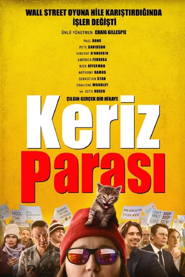 Keriz Parası: Film, 2021 yılının başında gerçekleşen ve bir Reddit forumunda alevlenip Wall Street'e büyük bir darbe vurmaya kadar giden GameStop vakasını konu ediniyor.  Keith Gill, tüm birikimini GameStop hisselerine yatırarak ve bununla ilgili paylaşımlar yaparak yaşayan sıradan bir adamdır. Sosyal medyadaki paylaşımları patlayınca hem kendisinin hem de çevresindeki herkesin hayatı etkilenir. Bir hisse senedi tüyosu harekete dönüştüğünde, herkes zengin olur; ta ki milyarderler karşılık verene ve her iki tarafın da dünyası alt üst olana kadar.