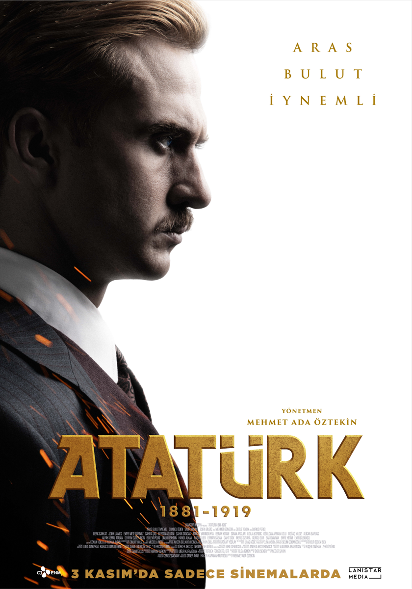 Atatürk 1881 - 1919 (1. Film): İki bölüm olarak izleyiciyle buluşan Atatürk 1881 - 1919'un ilk kısmında, Mustafa Kemal'in milli mücadelenin lideri olmaya giden basamakları tırmandığı dönemleri konu ediniyor.