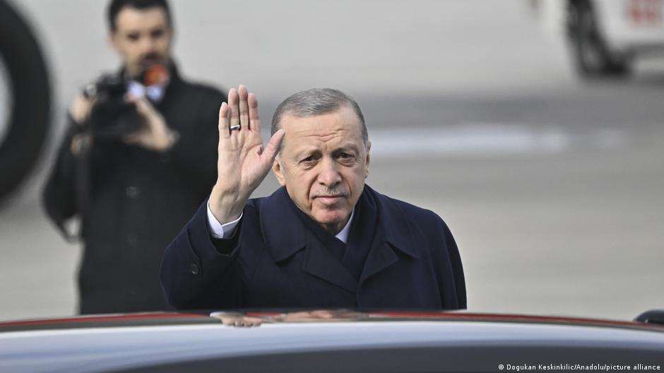 Cumhurbaşkanı Erdoğan Almanya'ya geldi