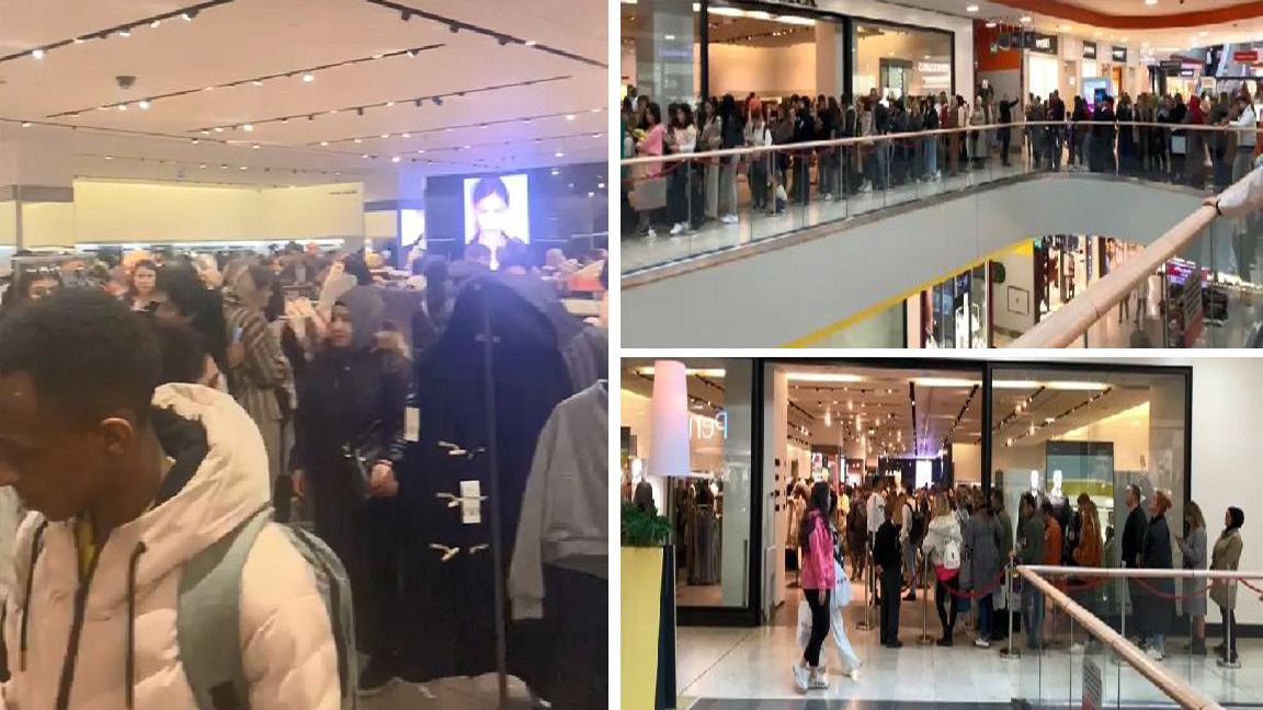 AVM'LERDE "BLACK FRİDAY" İZDİHAMI 