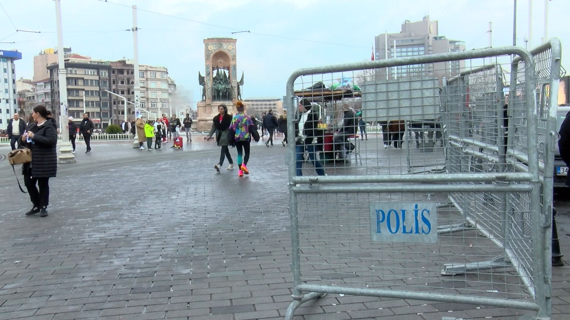 Taksim'de yılbaşı hazırlıkları - Fotoğraf Galerisi