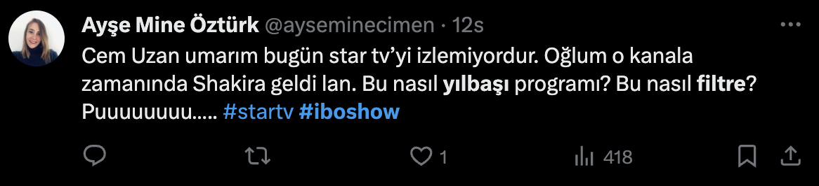 İbo Show Yılbaşı Özel programında kullanılan filtre sosyal medyanın gündeminde: "Neden herkes un kurabiyesi gibi?"