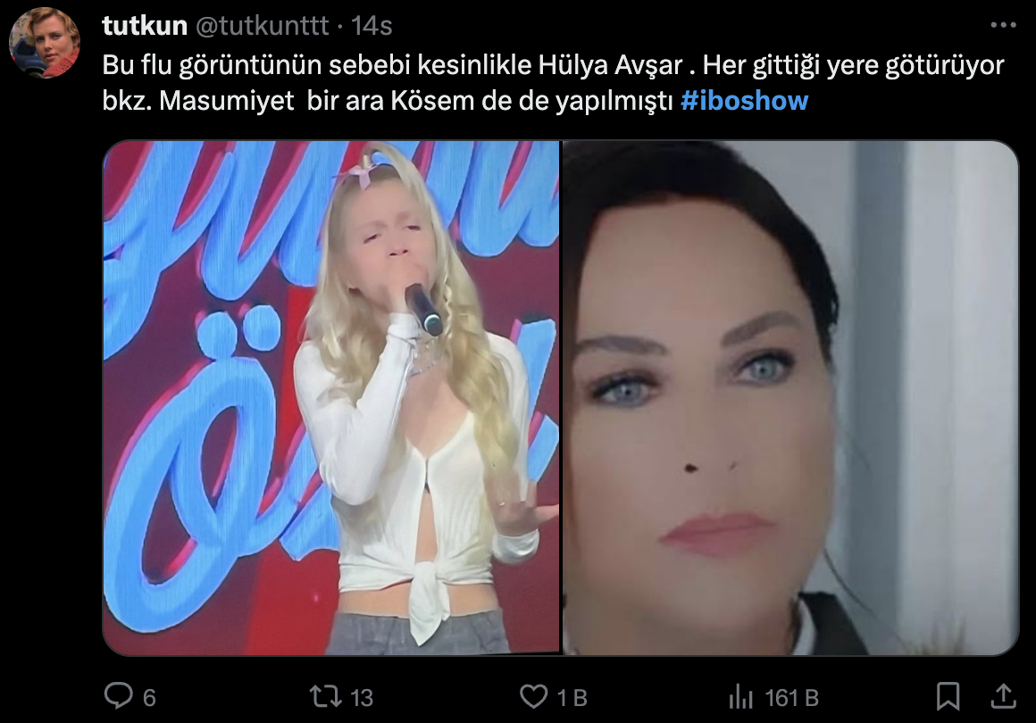 İbo Show Yılbaşı Özel programında kullanılan filtre sosyal medyanın gündeminde: "Neden herkes un kurabiyesi gibi?"