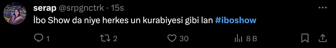 İbo Show Yılbaşı Özel programında kullanılan filtre sosyal medyanın gündeminde: "Neden herkes un kurabiyesi gibi?"