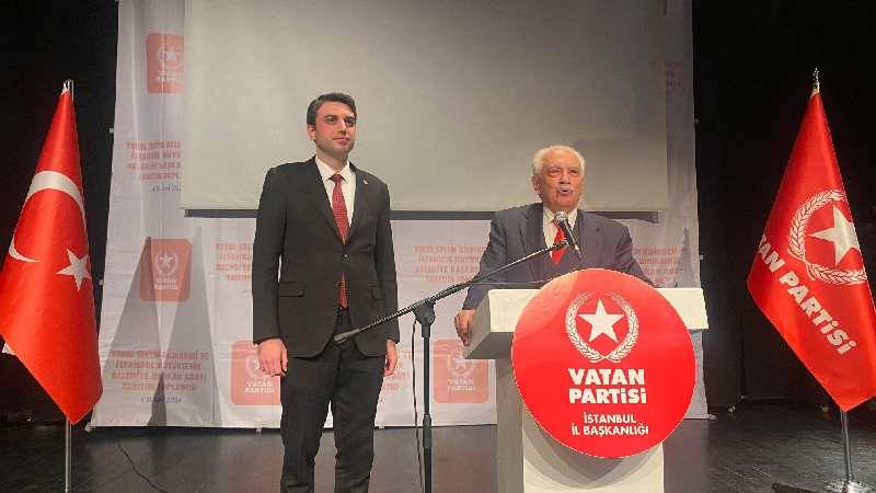 Vatan Partisi'nin İstanbul adayı belli oldu
