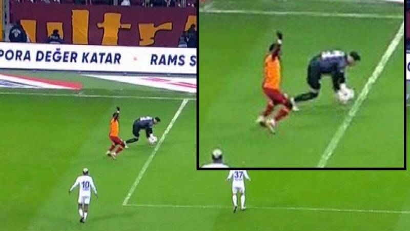 Ceza sahası dışında elle müdahale tepkisi; Galatasaray-Rizespor maçında tartışılan pozisyon