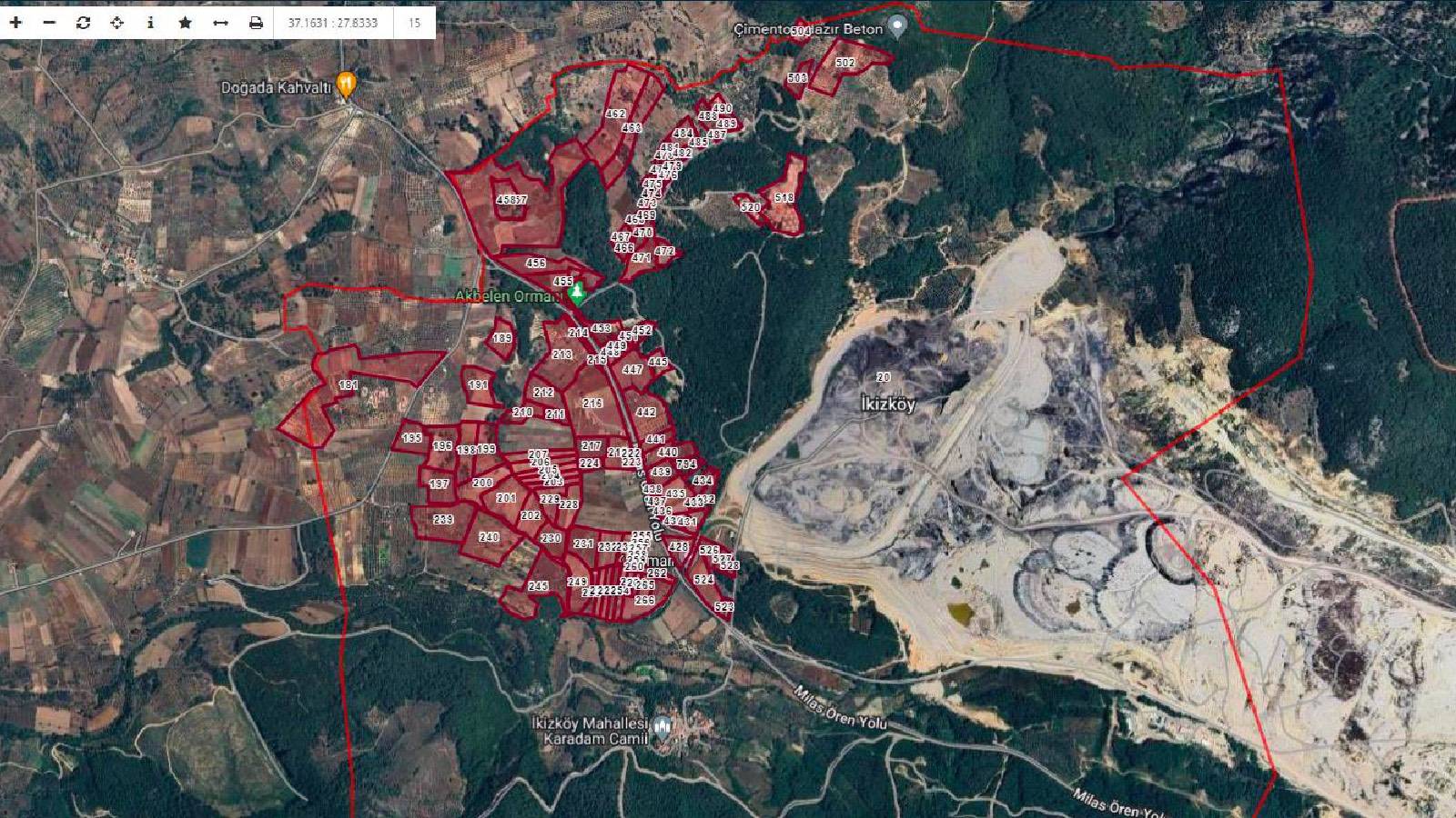 İkizköy'de Akbelen Ormanı’nın çevresindeki 190 parsellik arazi, linyit madeni sahası olarak kamulaştırıldı!