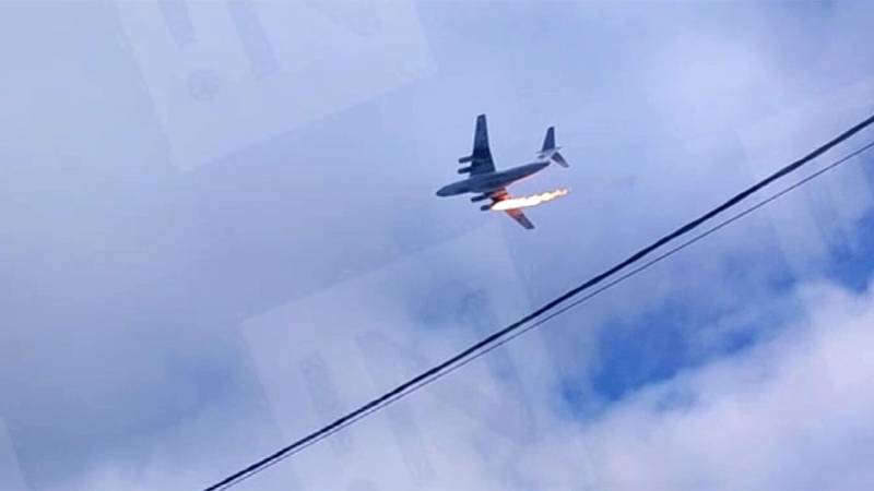 Rus ordusuna ait nakliye uçağı düştü; 15 kişi öldü