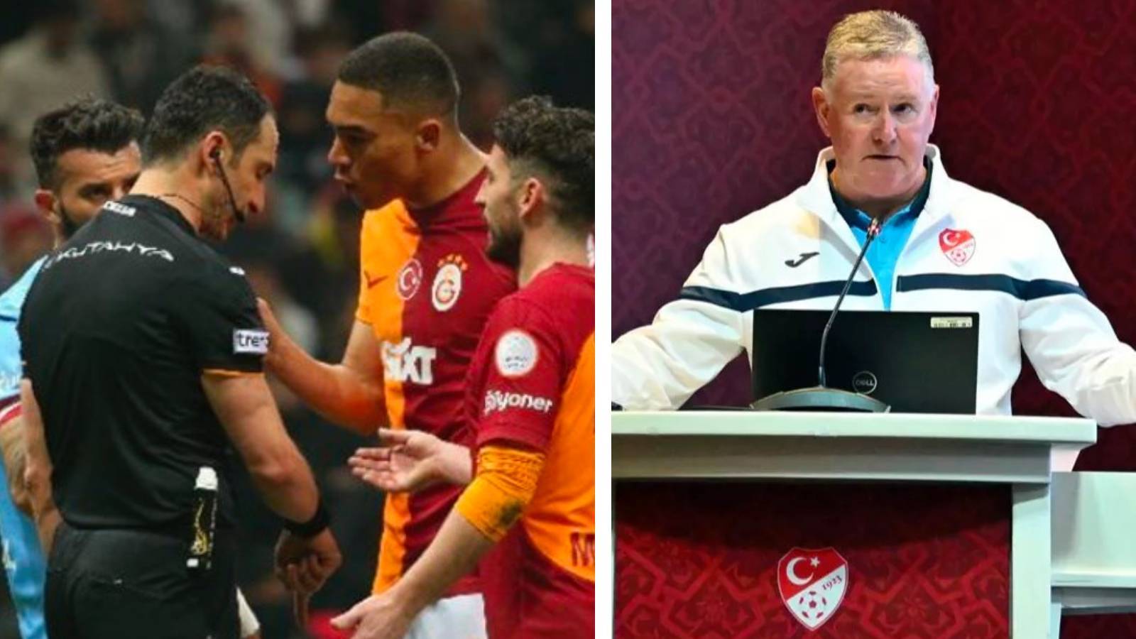 'Hakem toplantısı' videosu sosyal medyada sızdırıldı, Galatasaray-Antalyaspor maçının hakemi Abdulkadir Bitigen ile Hugh Dallas'ın diyaloğu gündeme oturdu!