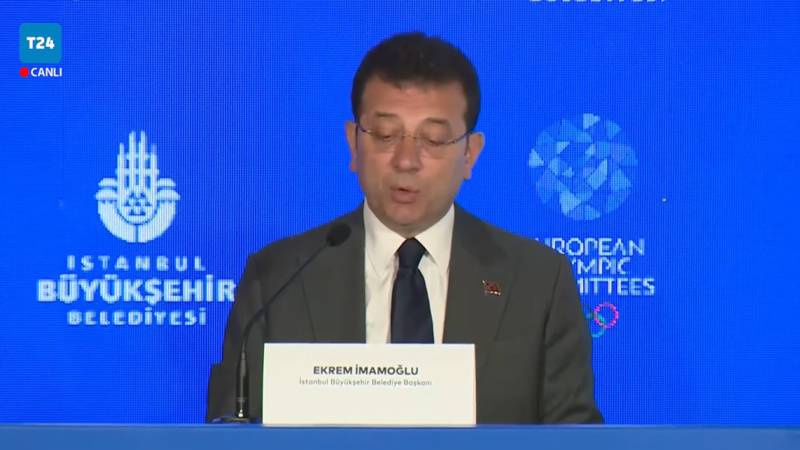 Ekrem İmamoğlu: Gururla açıklıyoruz, 2027 Avrupa Oyunları İstanbul'da yapılacak