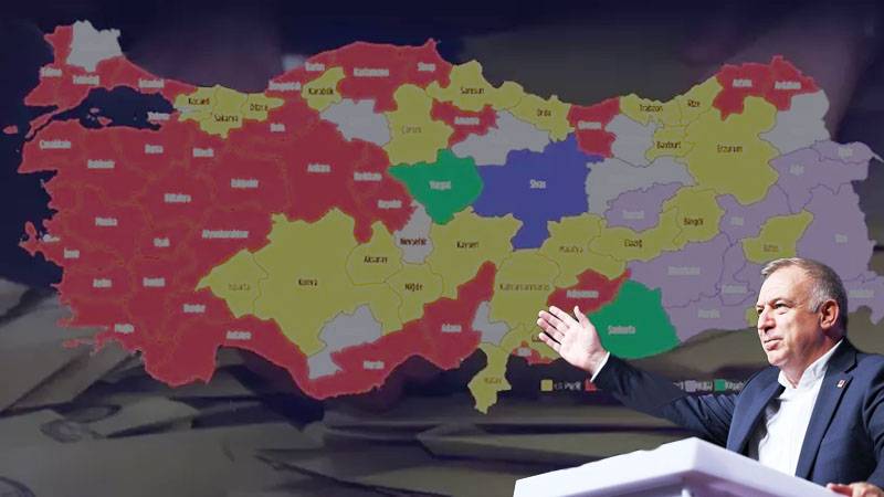 Ege'den Ankara'ya kadar kırmızıya boyayan CHP, şimdi de 7 ili hedefine koydu