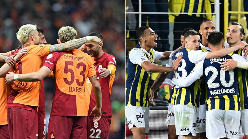 Süper Lig'de dev final; Galatasaray şampiyonluk, Fenerbahçe umutlarını son haftaya taşımak için sahaya çıkıyor