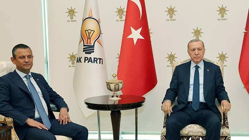 Özgür Özel- Recep Tayyip Erdoğan