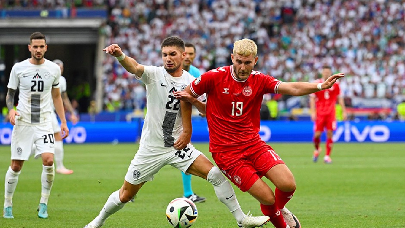 EURO 2024 | Kazanan çıkmadı; Slovenya ve Danimarka maçı berabere bitirdi 