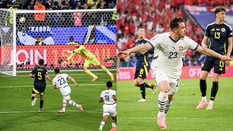 EURO 2024 | Shaqiri'nin "harika gol" geleneği yine bozulmadı; İskoçya ile İsviçre sahadan beraberlikle ayrıldı