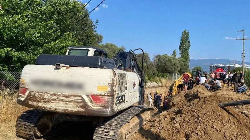 Aydın'da kazı çalışmasında göçük; 3 kişi hayatını kaybetti