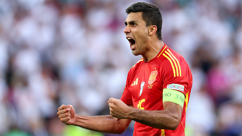 8 - Rodri | İspanya  130 milyon euro (+10 milyon euro)