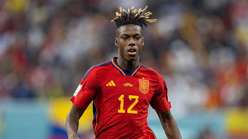 6 - Nico Williams | İspanya  70 milyon euro (+10 milyon euro)