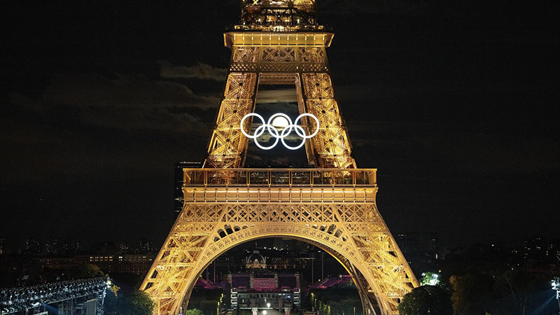 Paris Olimpiyat Oyunları Eyfel Kulesi