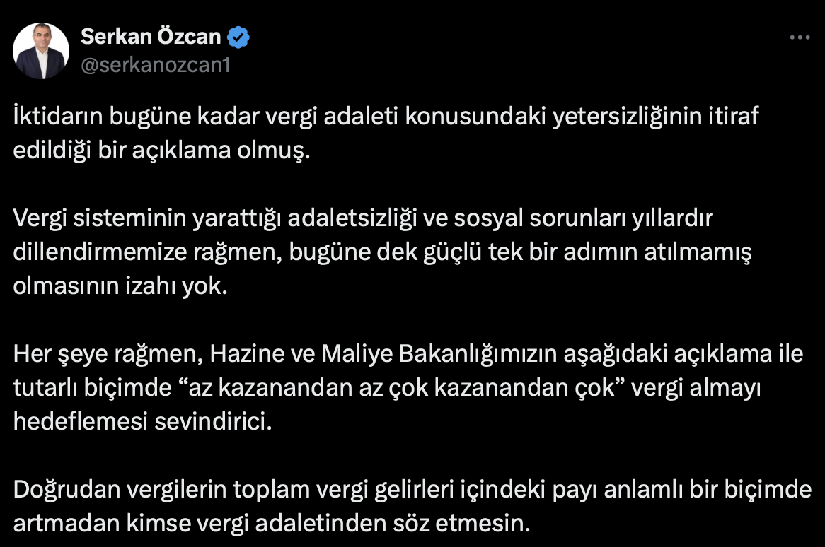 Vergi paketinin Meclis’ten geçmesine tepki yağdı: “Vergide hırsızlık, adaletsizlik var!”