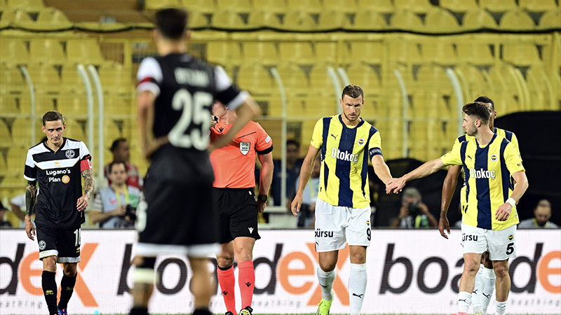FENERBAHÇE-LUGANO MAÇINDAN KARELER