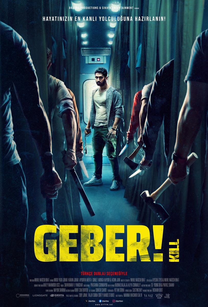 - "Geber!"  Lakshya, Raghav Juyal ve Tanya Maniktala'nın oynadığı "Geber!" filmi bu hafta aksiyon ve gerilim meraklılarının ilgisini çekmeye aday.  Nikhil Nagesh Bhat'ın yönettiği ABD ve Hindistan ortak yapımı film, orduda komando olarak görev yapan bir adamın, sevdiği kızın zorla başka bir adamla evlendirileceğini öğrenmesi sonrasında çıktığı yolculukta başından geçen olaylar etrafında dönüyor.