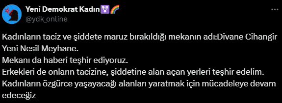 Kadın müşterilerini erkeklerle oturmaya zorlayan ve darbeden Divane Cihangir meyhanesine tepki yağıyor: İğrenç, korkunç, mühürlemek yetmez...