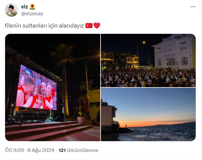 Filenin Sultanları ile İtalya'nın maçında İmamoğlu "Lahmacun pizzadan iyidir" dövizi açtı