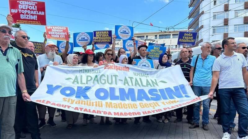 Cengiz Holding'in Eskişehir'deki siyanürlü maden projesine karşı tepki