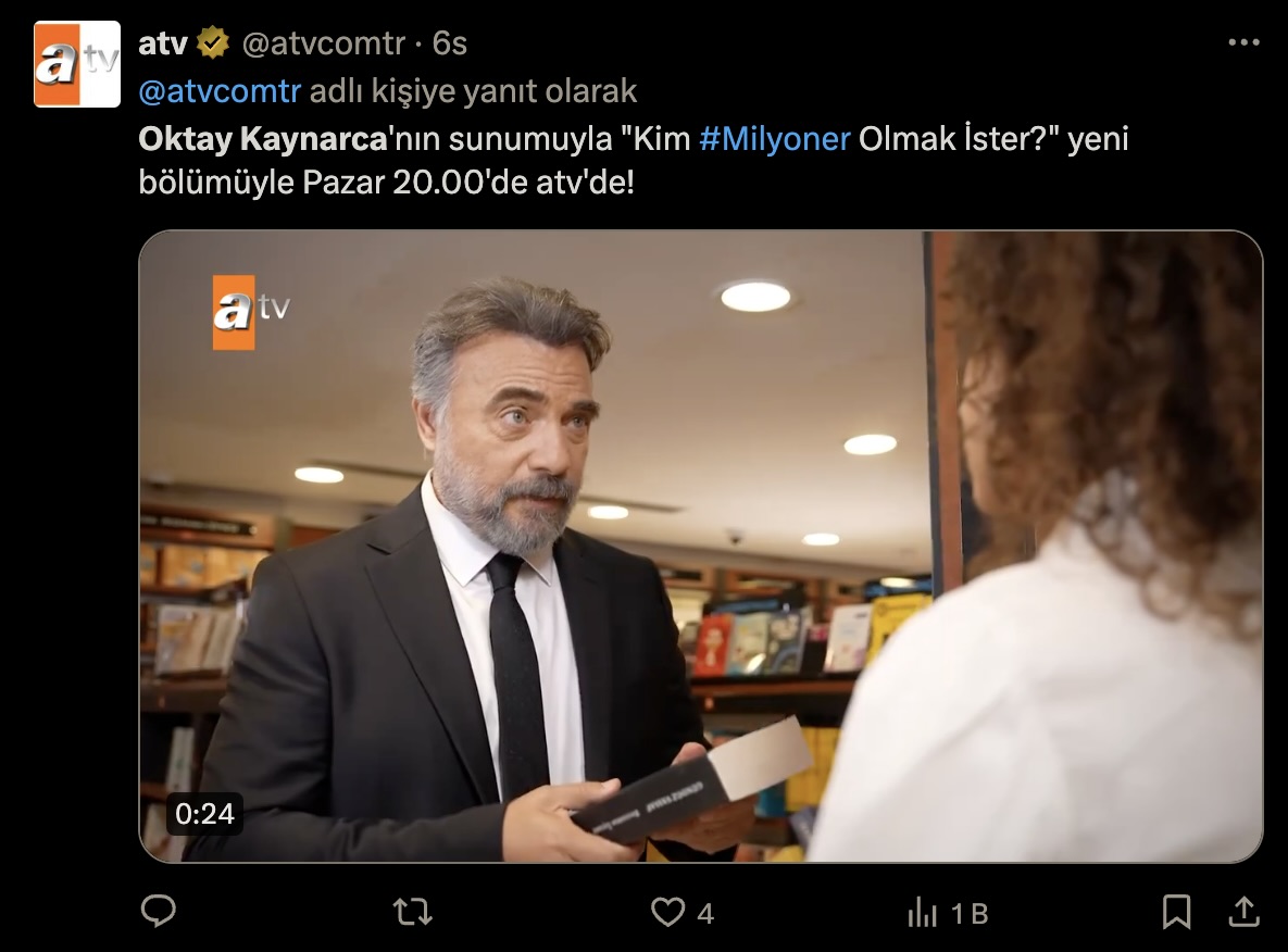 Oktay Kaynarca'nın Milyoner'in yeni sunucusu olmasına gelen bazı tepkiler şöyle: